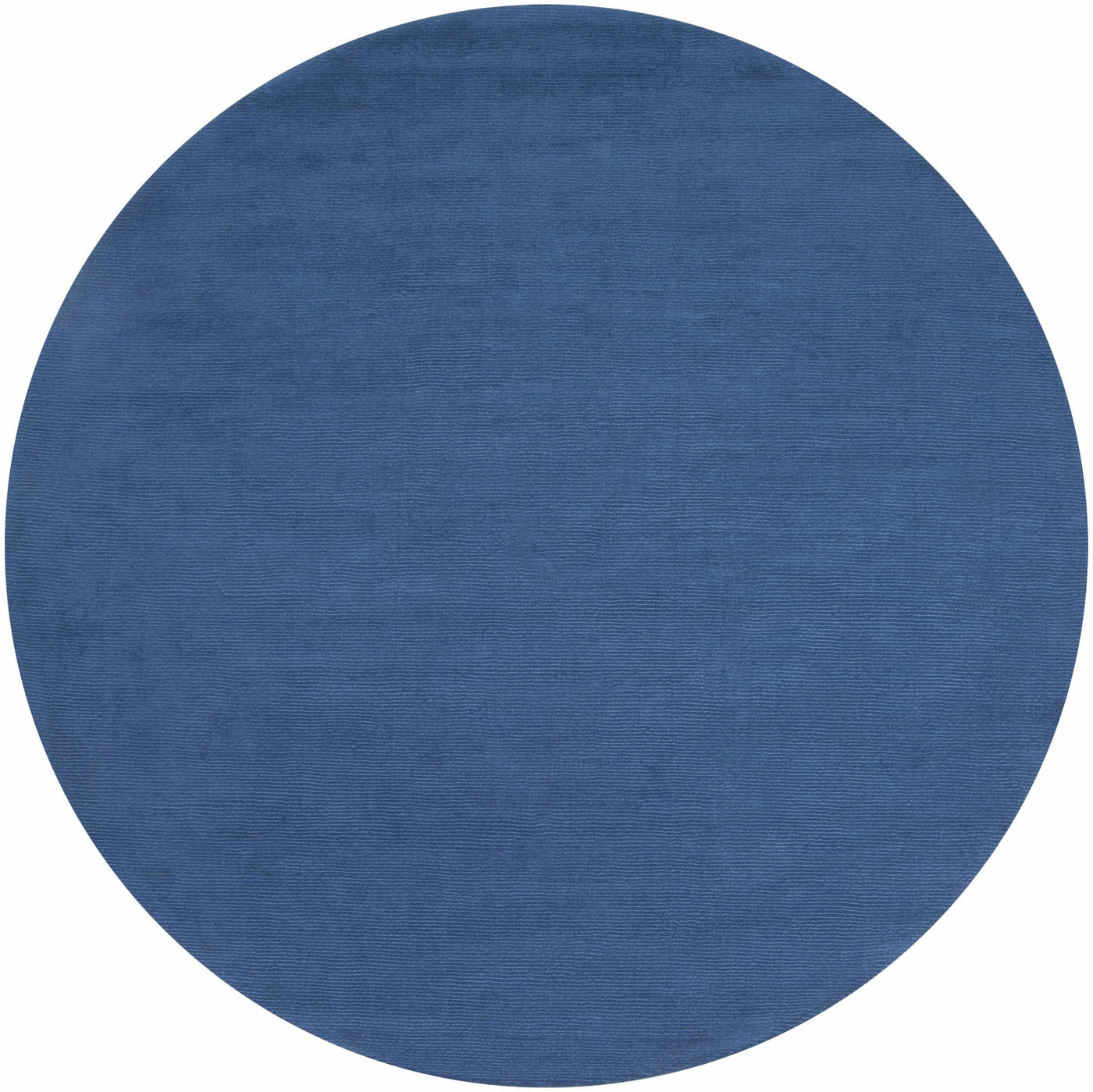 Brockton Solid Blue Wool Rug by Boutique Rugs
