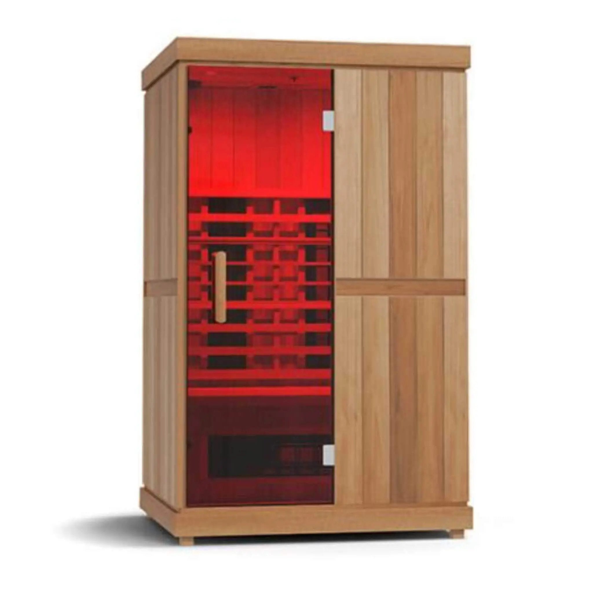 Finnmark FD-2 Full-Spectrum 2-Person Home Infrared Sauna With Built-In LCD Touchscreen Controller [FD-KN002] (SAK94731) by SAKSBY WHOLESALE