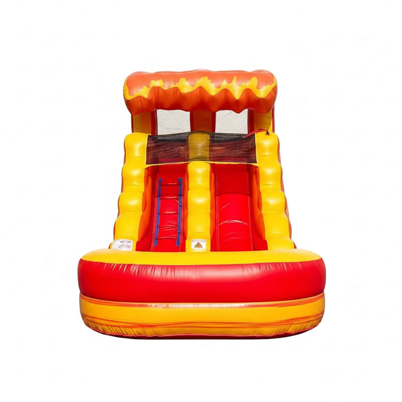 Large Fire Marble Inflatable Water Slide With Pool And Blower (SAK34567) by SAKSBY WHOLESALE