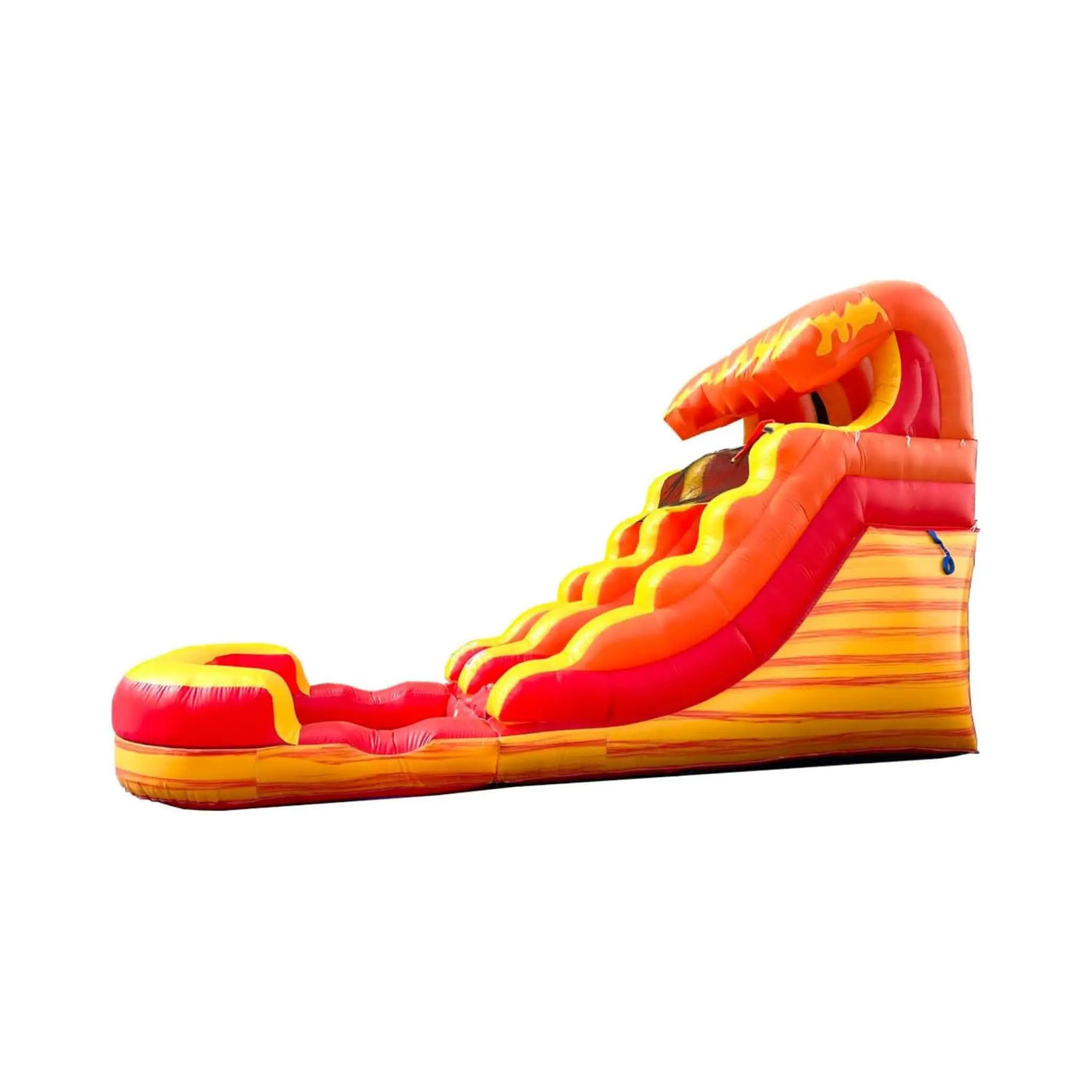 Large Fire Marble Inflatable Water Slide With Pool And Blower (SAK34567) by SAKSBY WHOLESALE