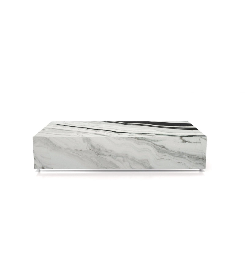 Firenze Rectangular Plinth Coffee Table by Zicana Boutique
