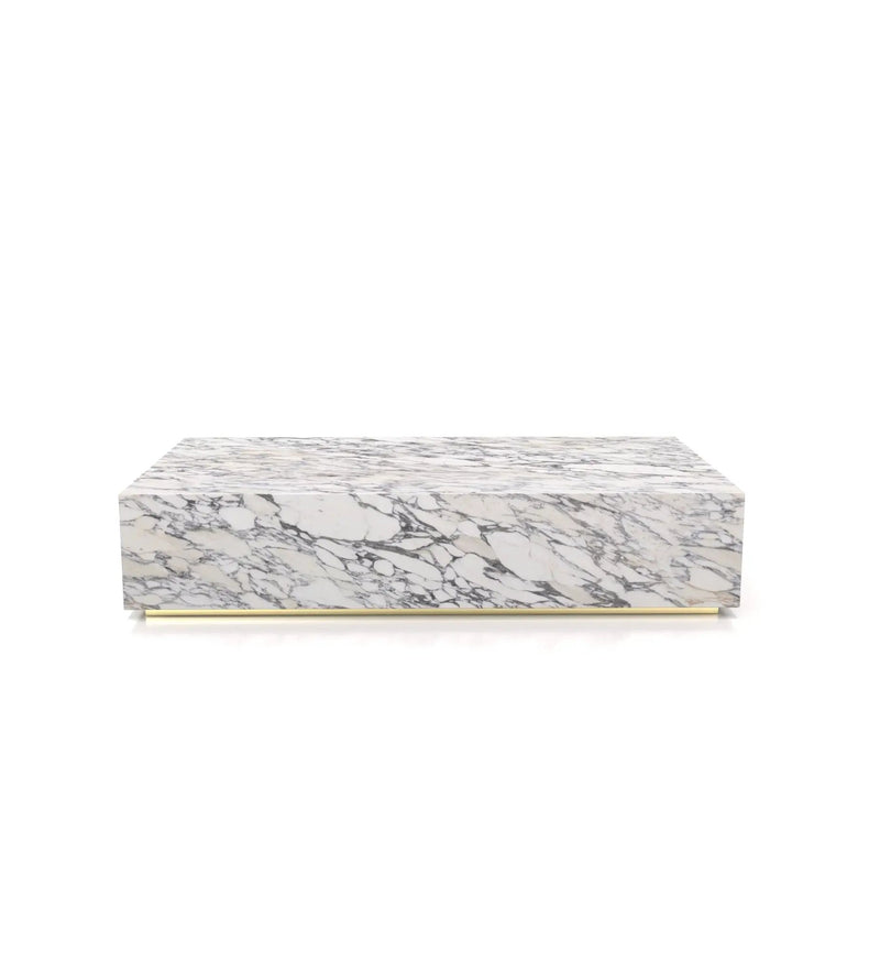 Firenze Rectangular Plinth Coffee Table by Zicana Boutique
