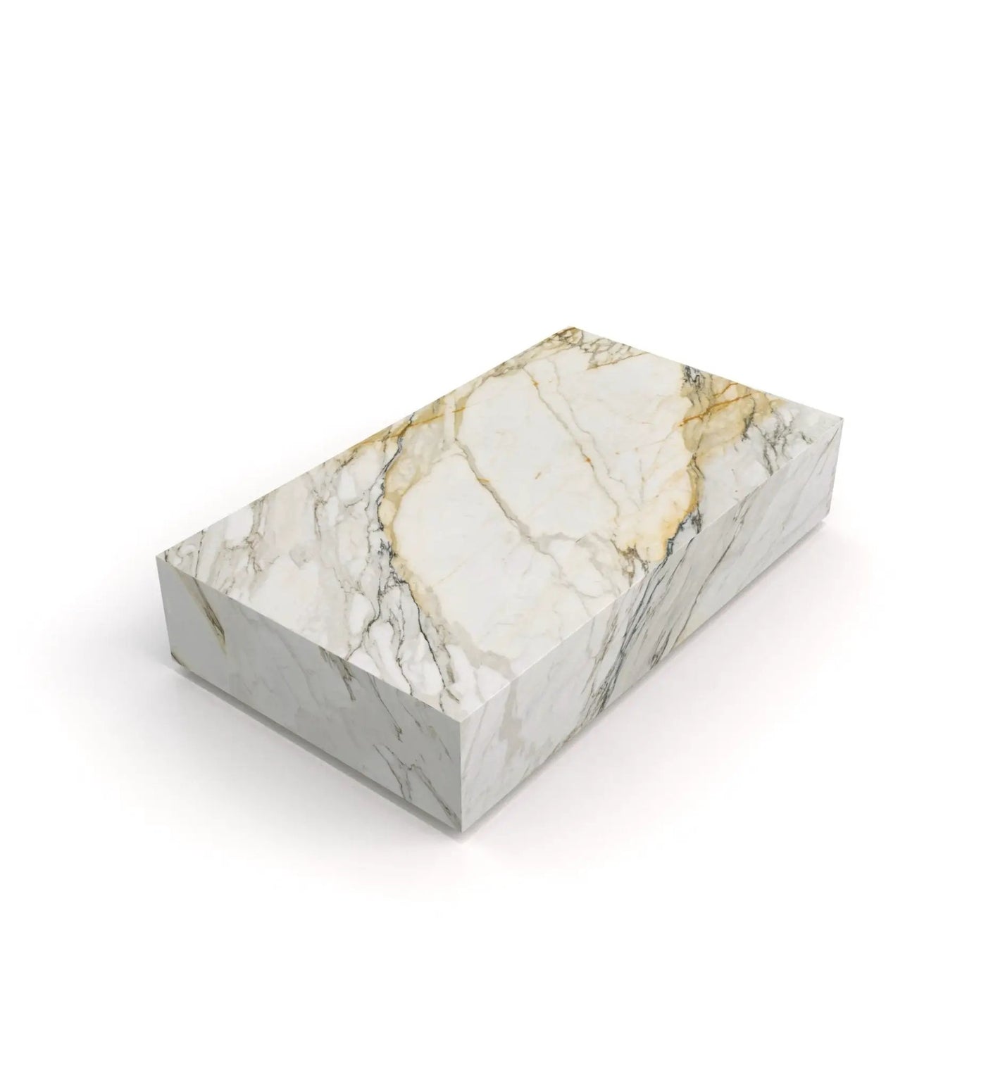 Firenze Rectangular Plinth Coffee Table by Zicana Boutique