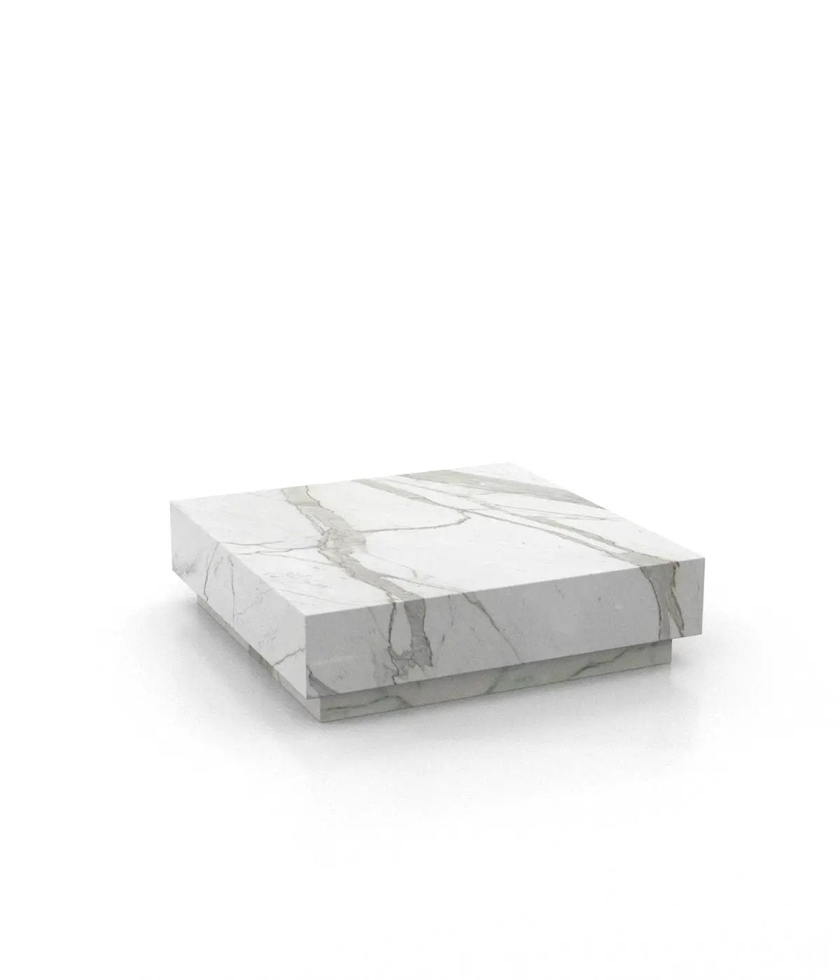 Firenze Square Plinth Coffee Table by Zicana Boutique