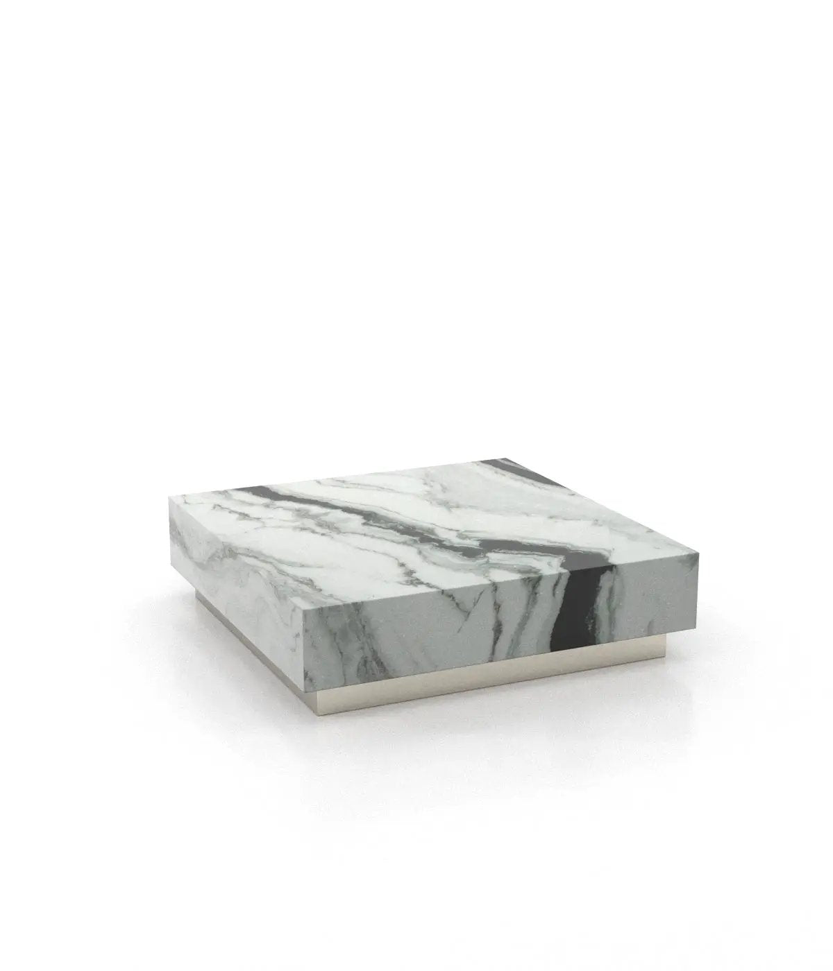 Firenze Square Plinth Coffee Table by Zicana Boutique