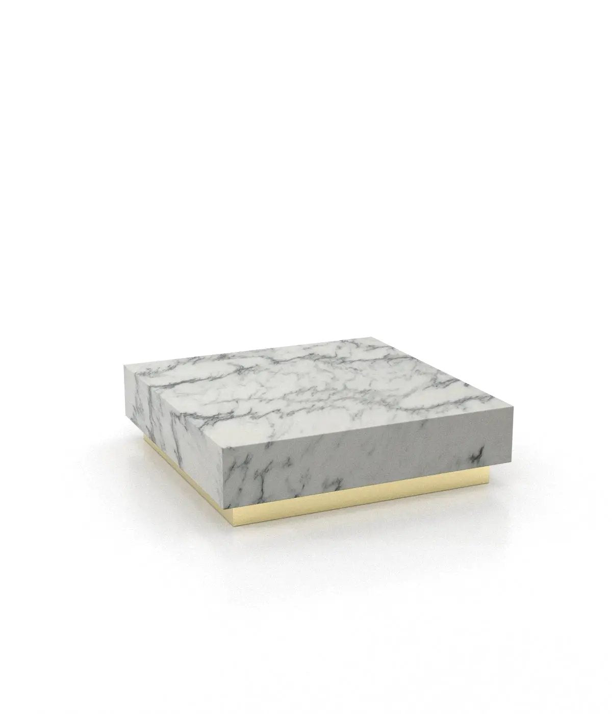 Firenze Square Plinth Coffee Table by Zicana Boutique