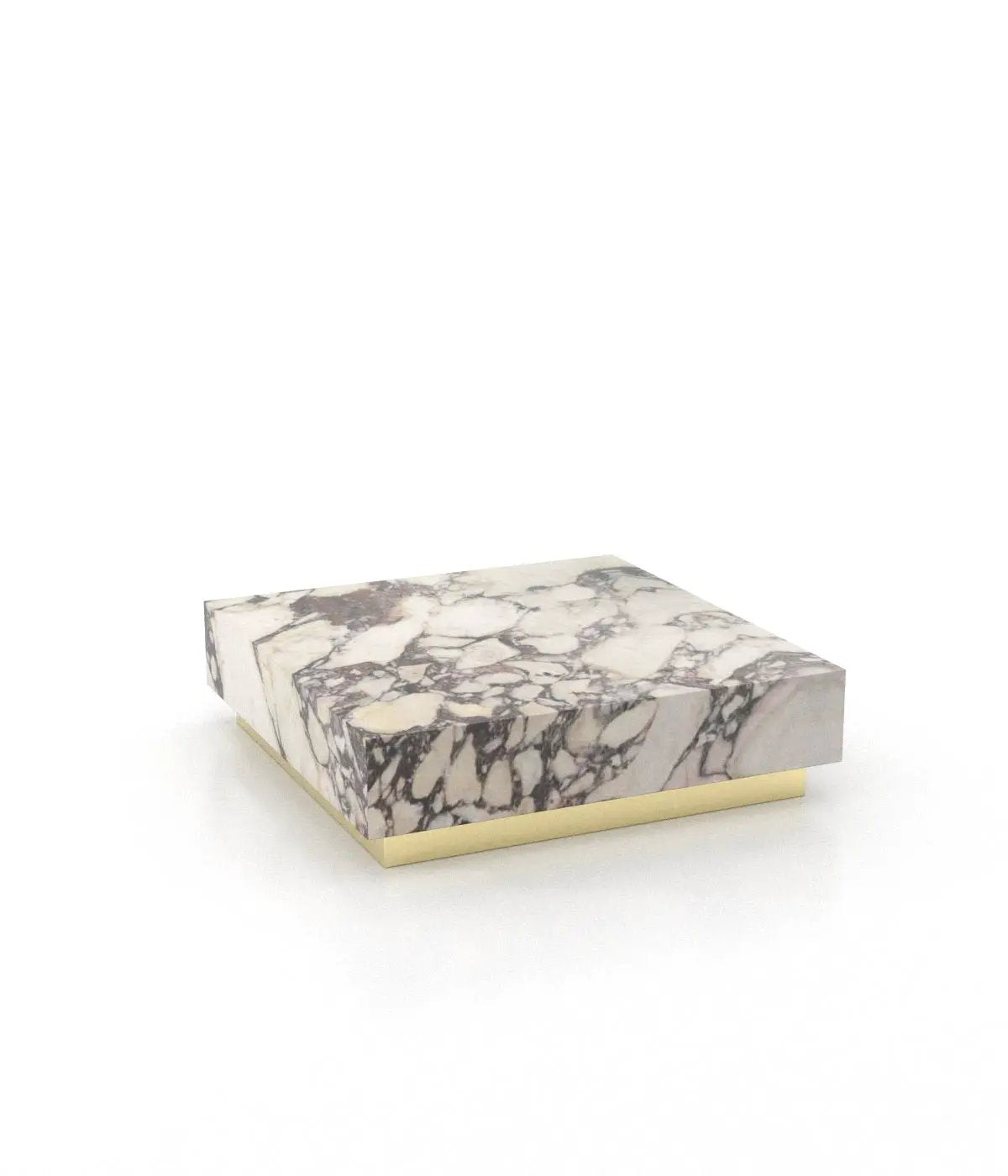 Firenze Square Plinth Coffee Table by Zicana Boutique