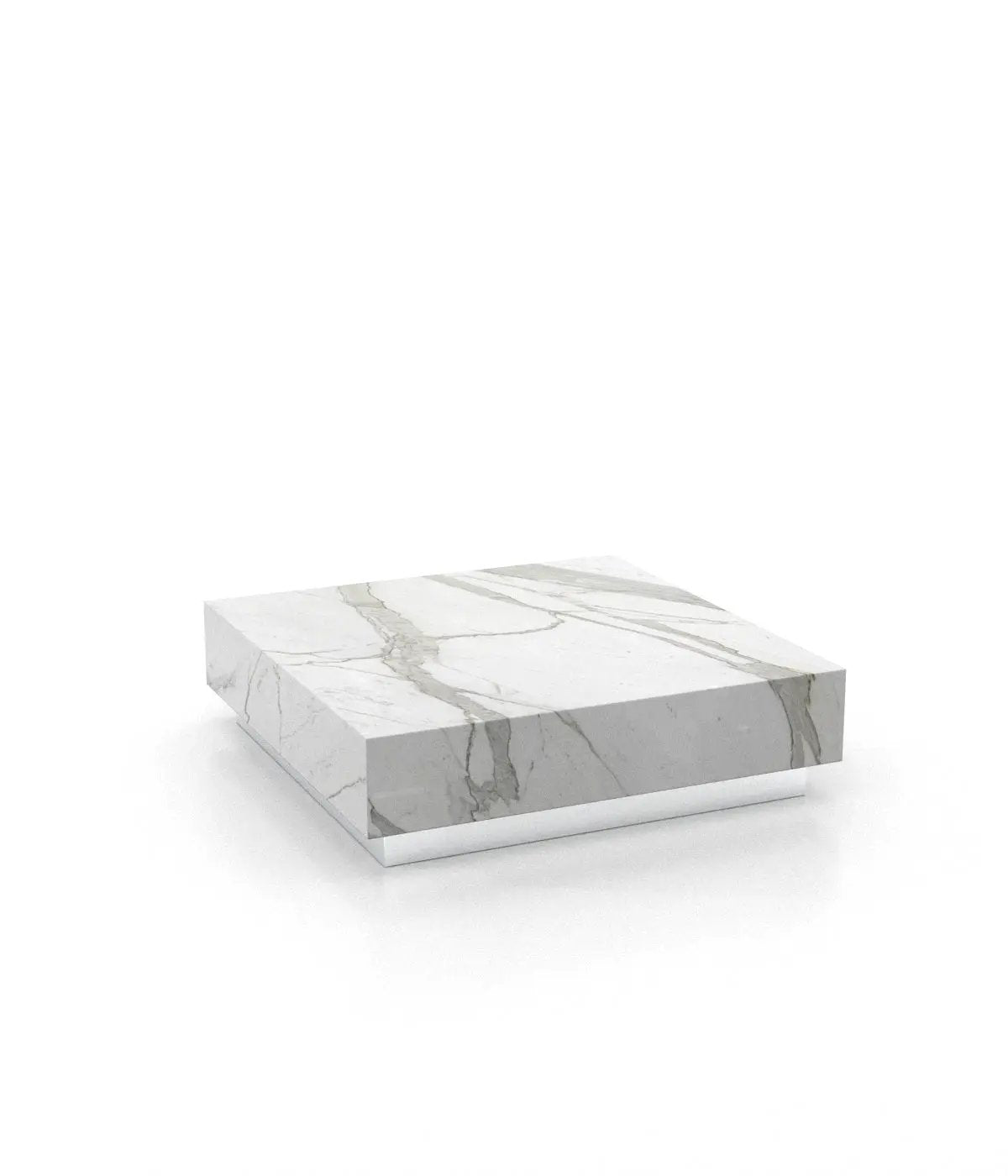 Firenze Square Plinth Coffee Table by Zicana Boutique