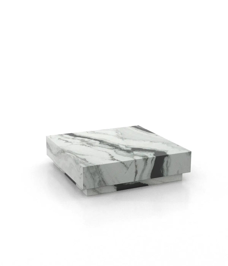Firenze Square Plinth Coffee Table by Zicana Boutique
