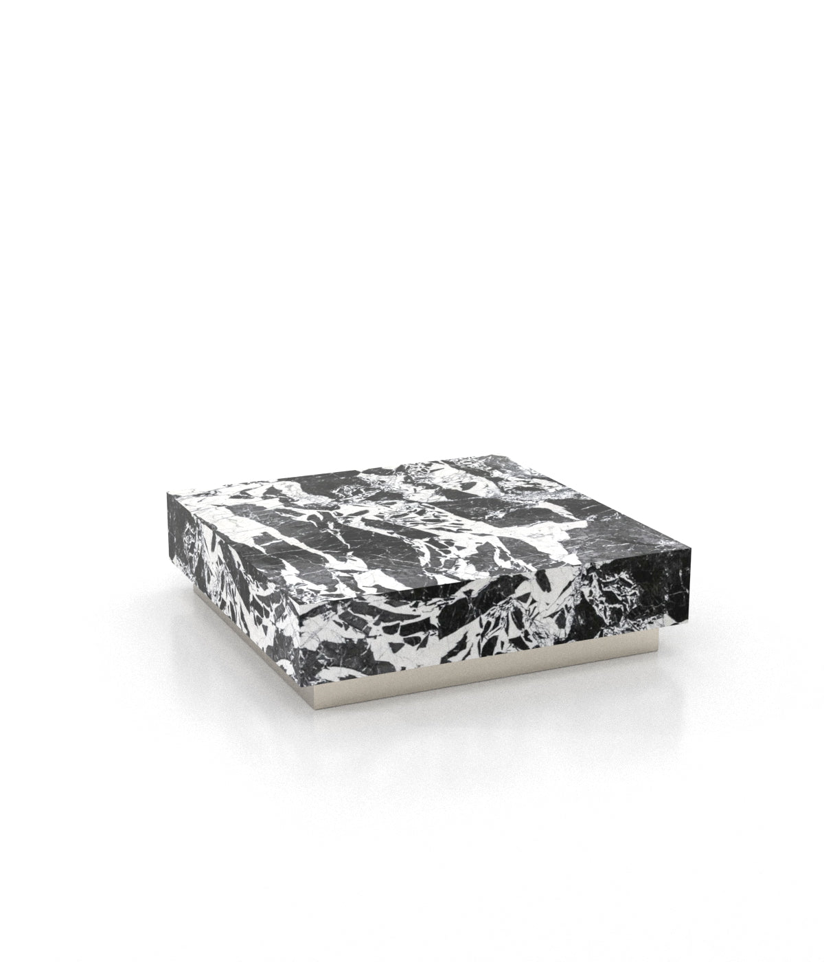 Firenze Square Plinth Coffee Table by Zicana Boutique