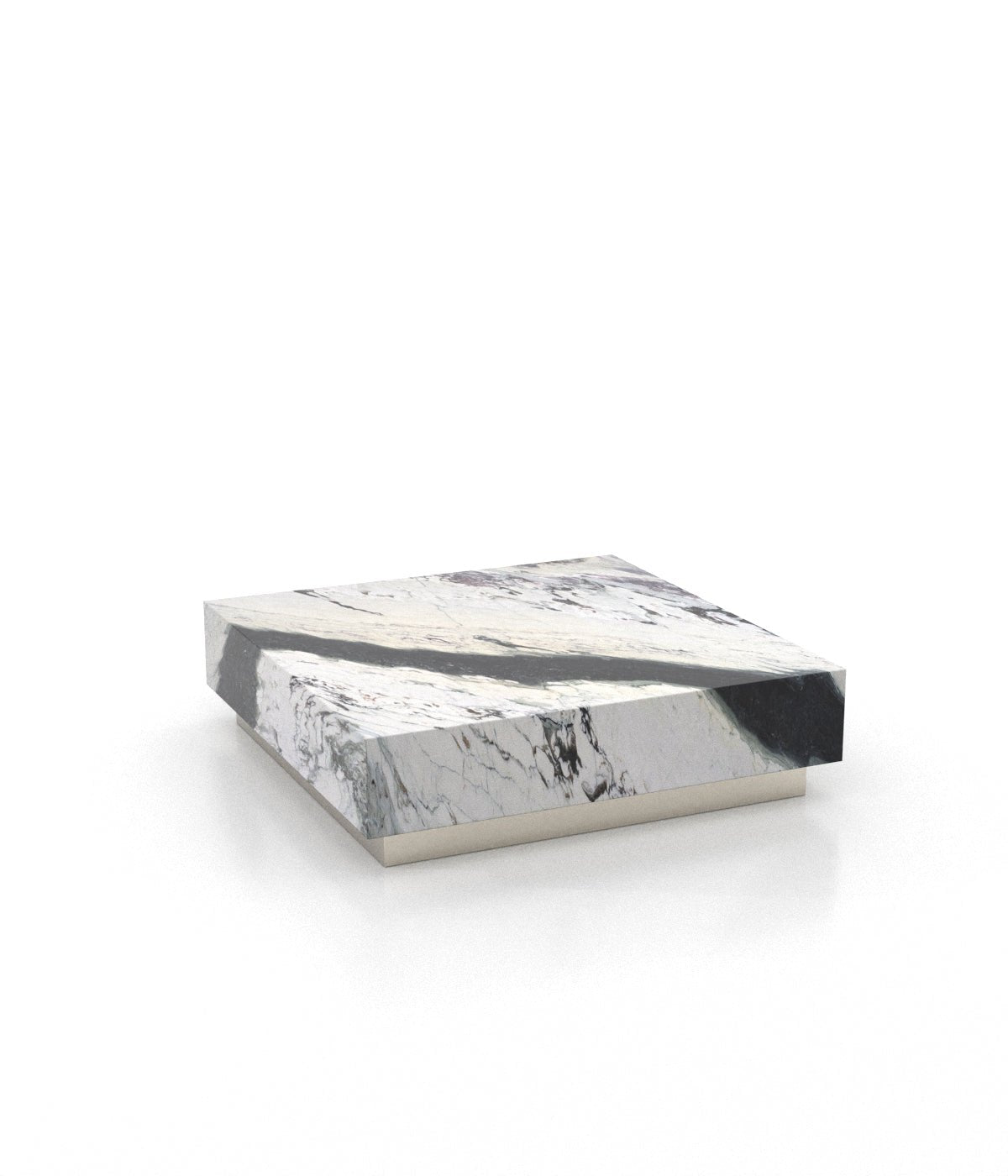 Firenze Square Plinth Coffee Table by Zicana Boutique