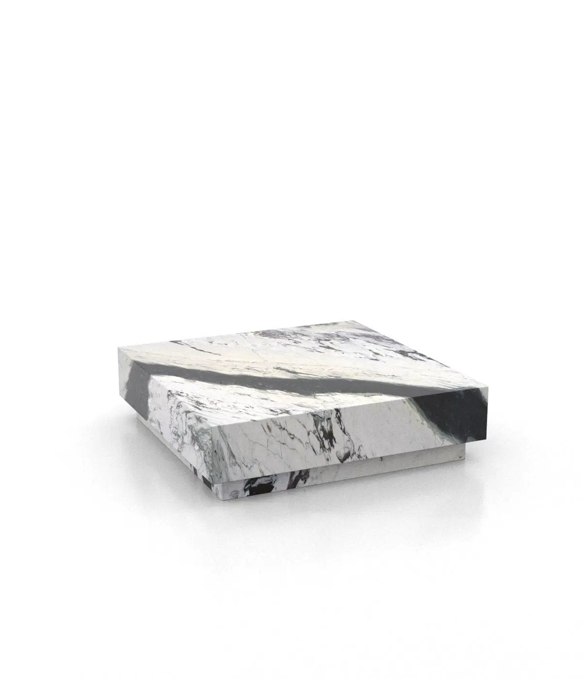 Firenze Square Plinth Coffee Table by Zicana Boutique