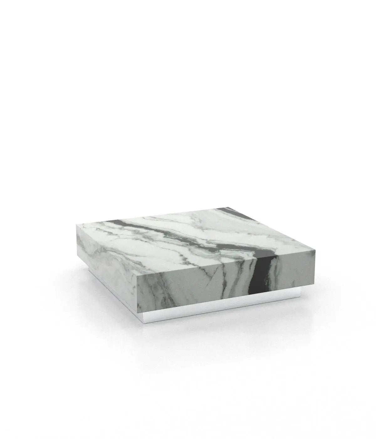 Firenze Square Plinth Coffee Table by Zicana Boutique