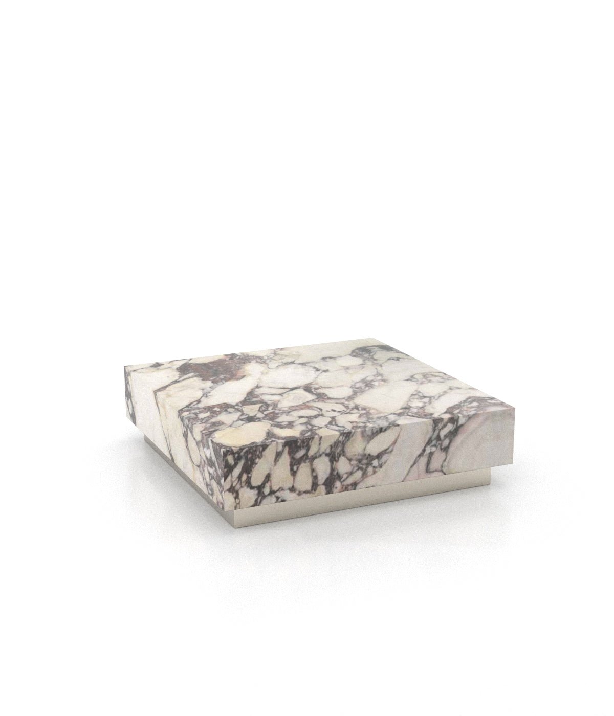 Firenze Square Plinth Coffee Table by Zicana Boutique