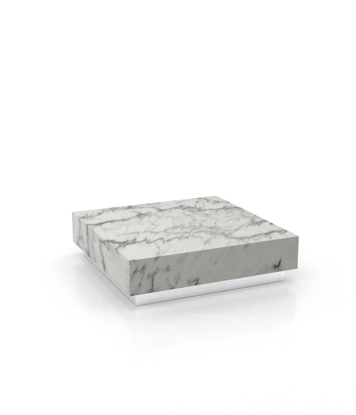 Firenze Square Plinth Coffee Table by Zicana Boutique