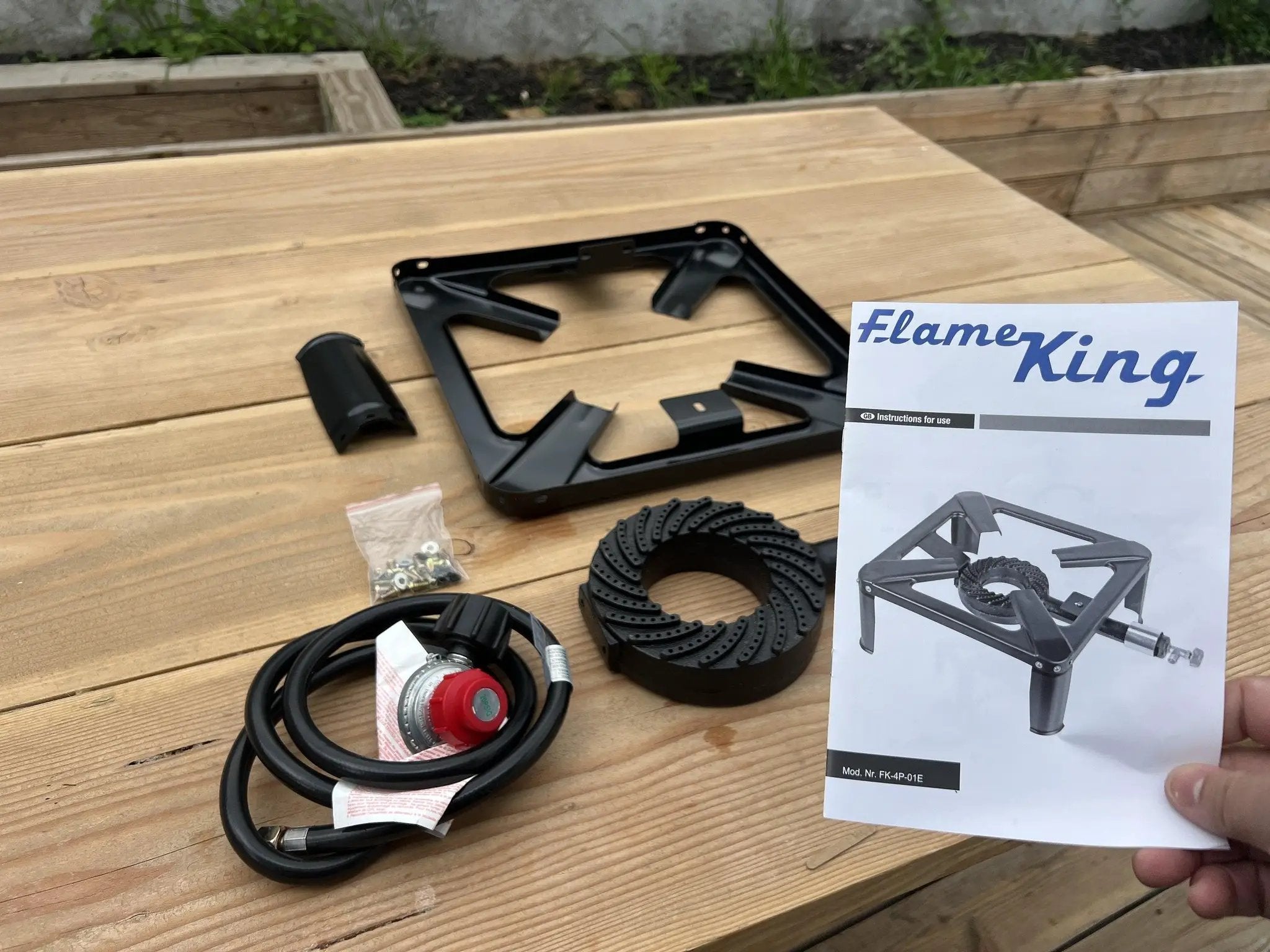 Flame King 120K BTU Eco Cooker Single Burner Stove by Flame King Products