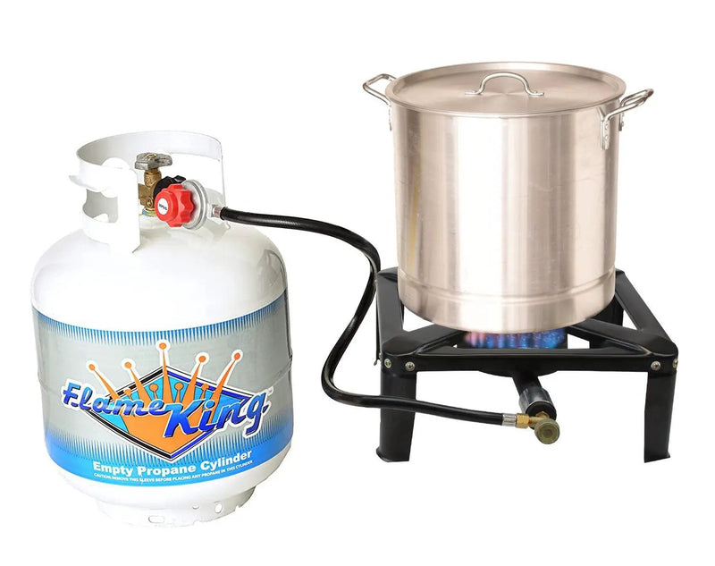 Flame King 120K BTU Eco Cooker Single Burner Stove by Flame King Products