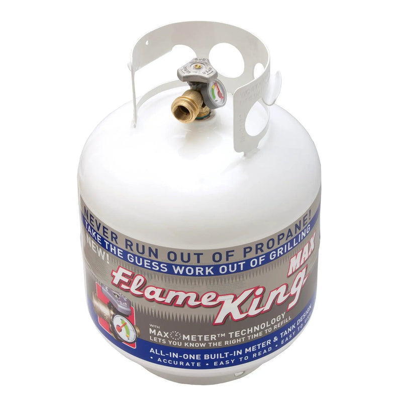 Flame King 20lb Propane Tank LP Cylinder with OPD & Gauge by Flame King Products