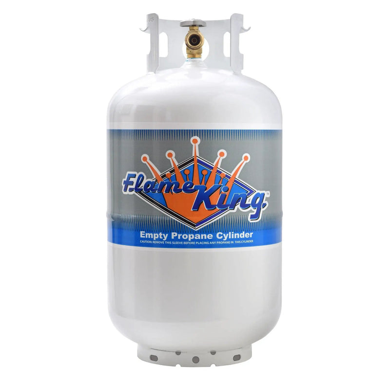Flame King 30lb Propane Tank LP Cylinder with OPD by Flame King Products