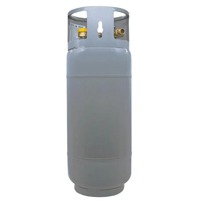 Flame King 43.5lb Forklift Steel Propane Tank Cylinder with Gauge by Flame King Products