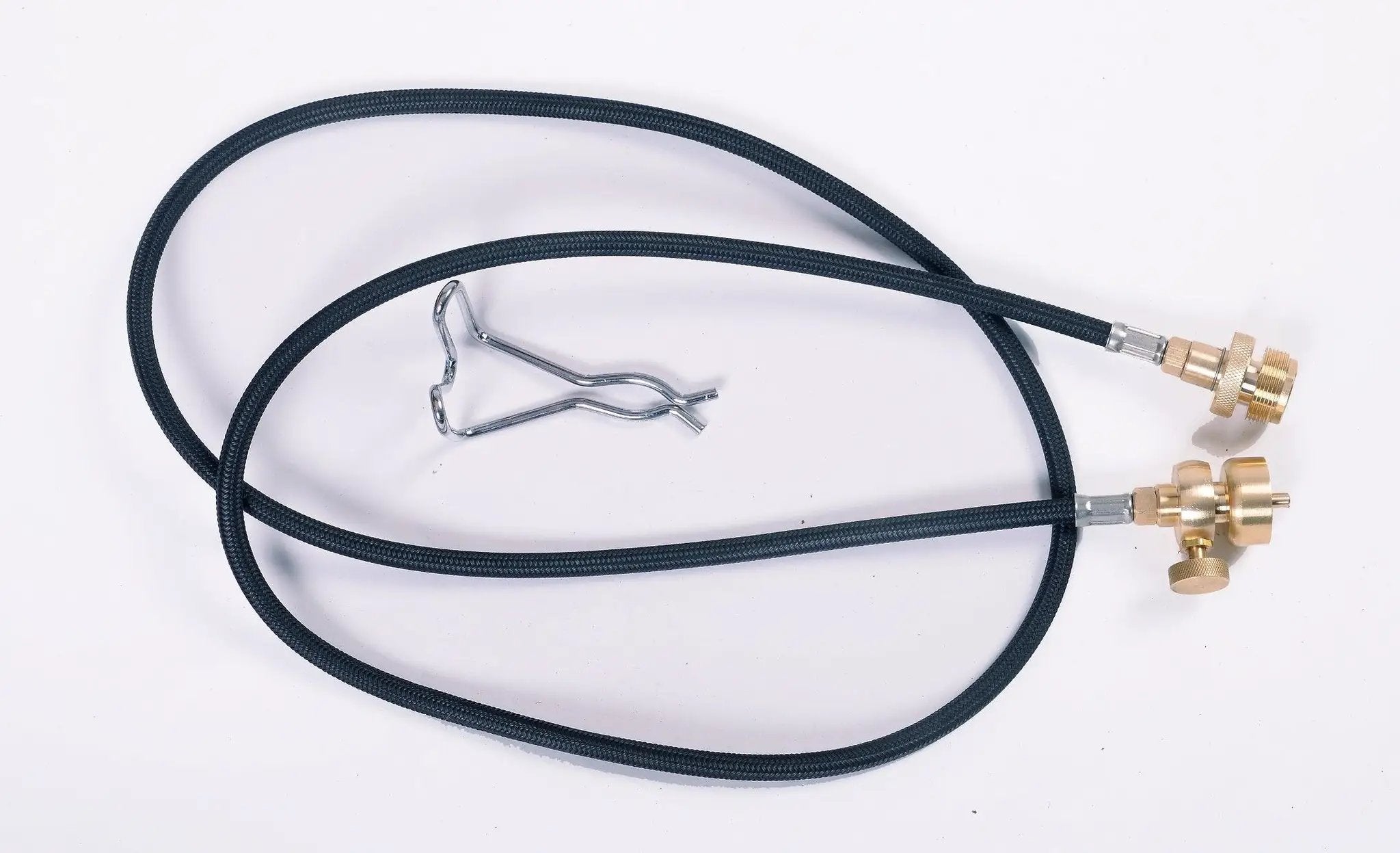 Flame King Flexible 5 FT Extension Hose For 1Lb Propane Tank Cylinder by Flame King Products
