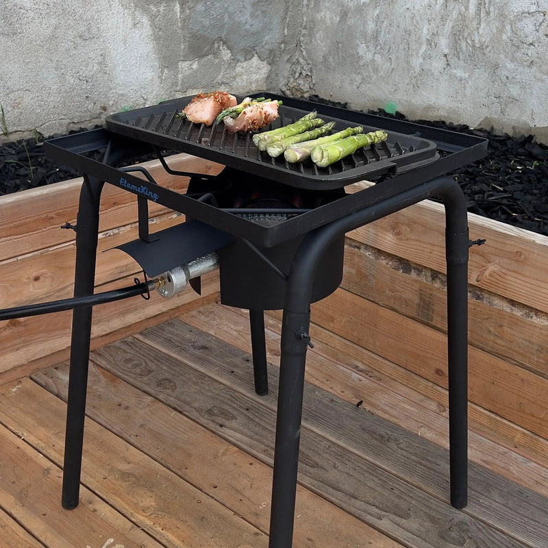Flame King Heavy Duty 100,000 BTU Propane Gas Single Burner Cooker by Flame King Products