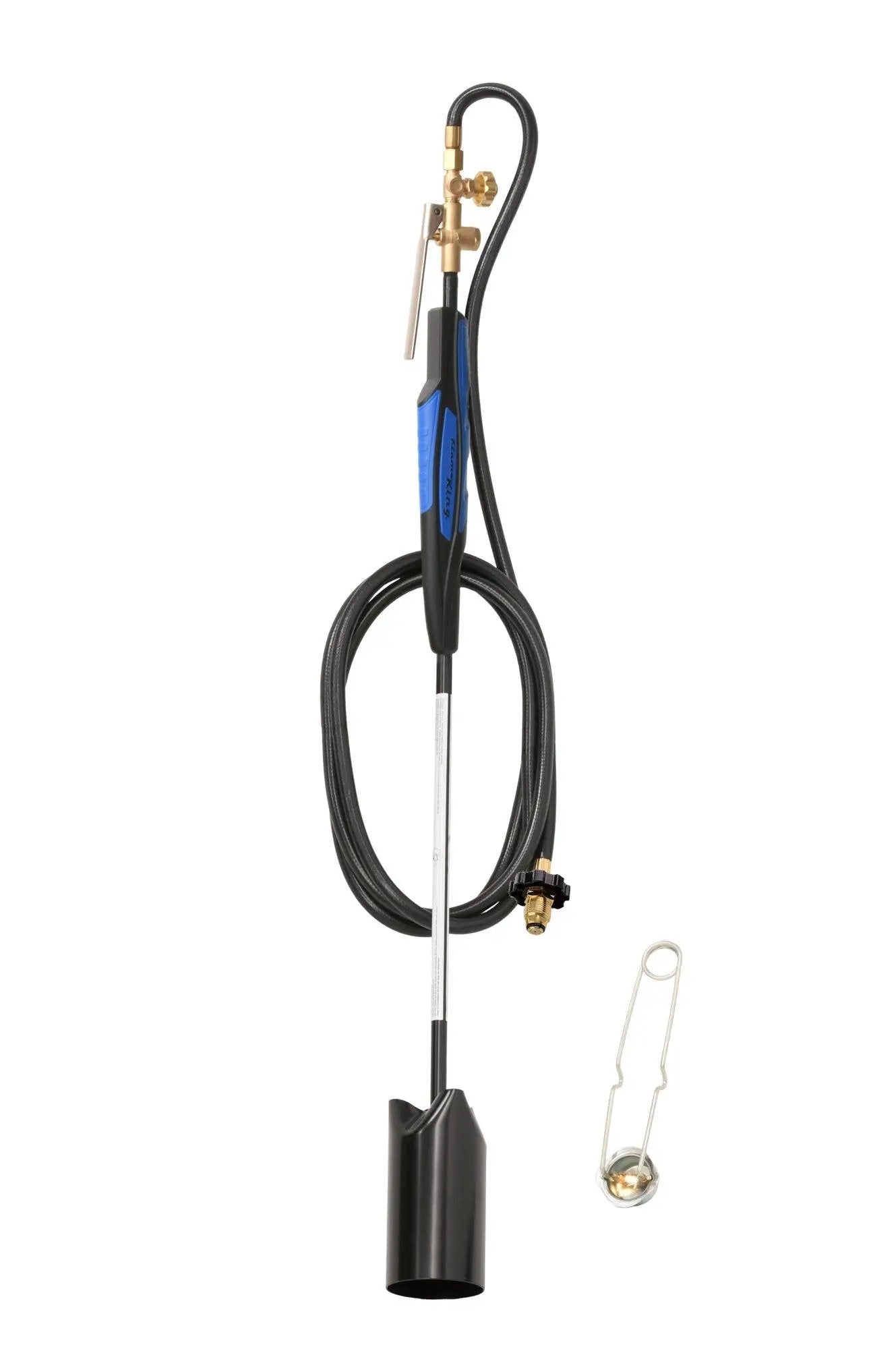 Flame King Heavy Duty Propane Torch Weed Burner 500,000 BTU with Flint Striker by Flame King Products