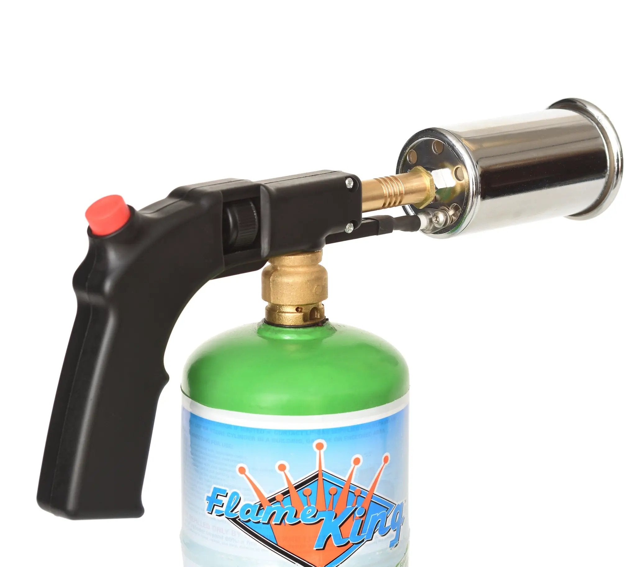 Flame King High Intensity Propane Cooking Searing Torch with Electric Start & Comfort Handle by Flame King Products