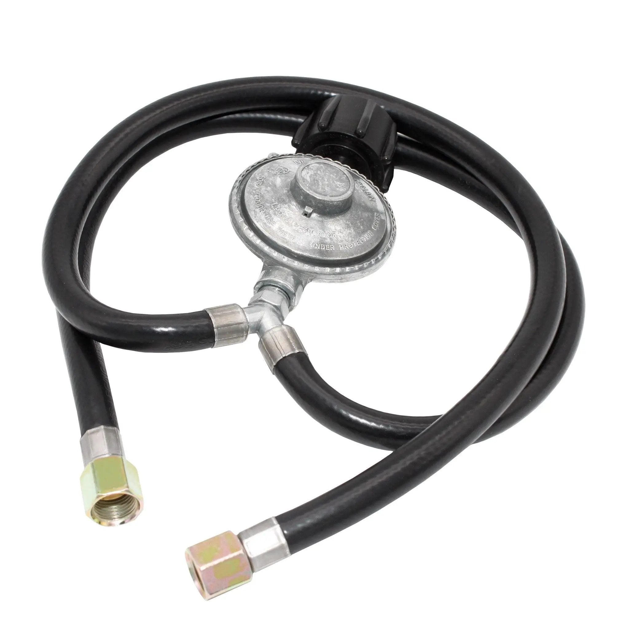 Flame King Hose and Regulator for Grills with Side Burner, 24 inches by Flame King Products