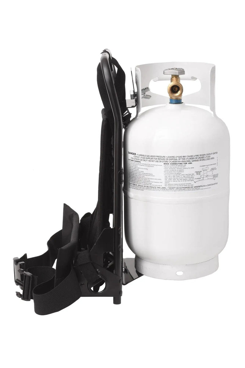 Flame King Metal Alice Frame Backpack Carrier for 10LB Propane Cylinder and Weed Torch by Flame King Products