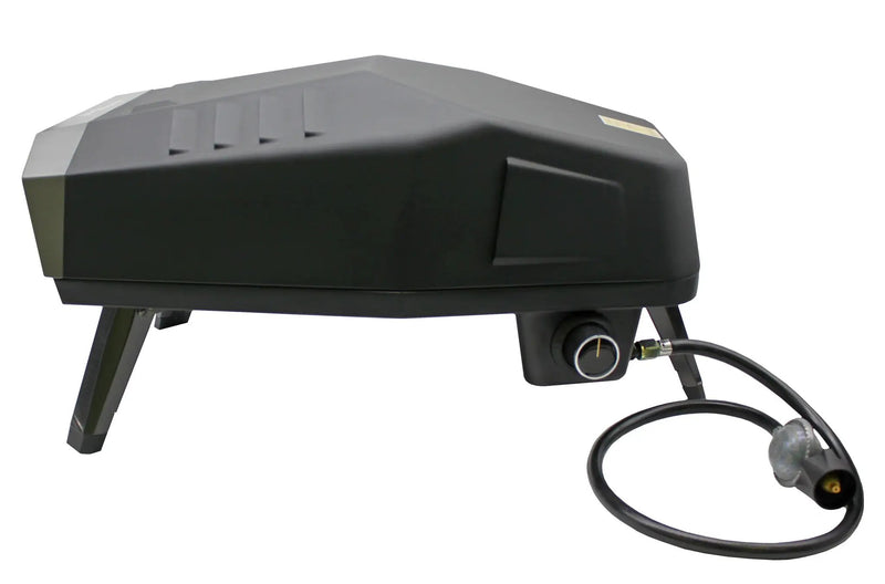 Flame King Outdoor Portable 12-inch Propane Pizza Oven Gas With Stone by Flame King Products
