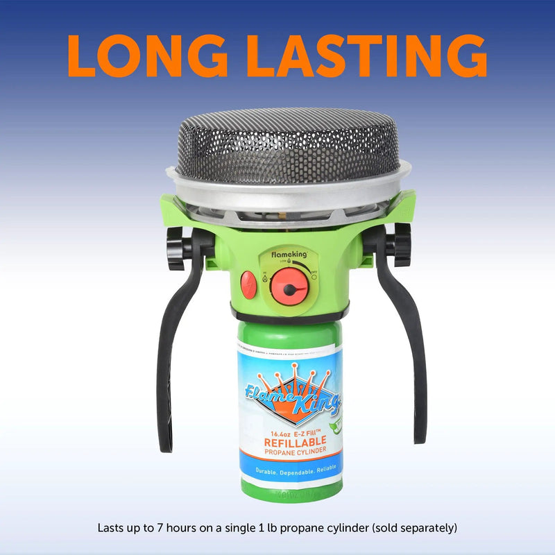 Flame King Portable Heater Propane Gas Outdoor with Piezo Electric Start by Flame King Products
