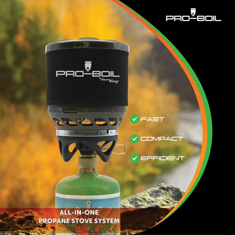 Flame King Pro-Boil Camping and Backpacking Stove Cooking System by Flame King Products