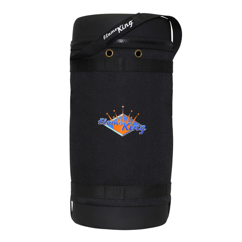 Flame King Propane Gas Hauler for 10lb Propane Tank Insulated Protective Carry Case by Flame King Products