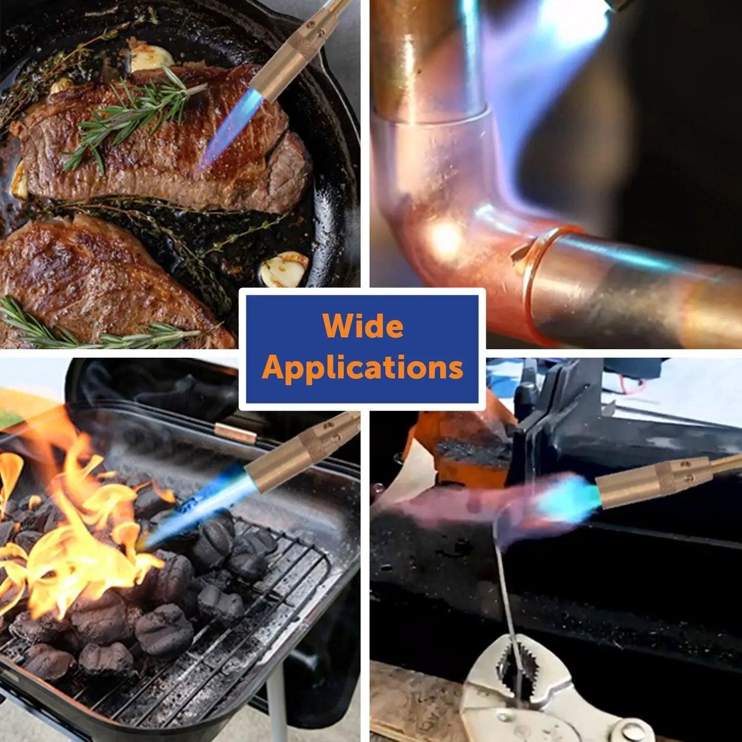 Flame King Propane Gas Pencil Torch Large Flame by Flame King Products