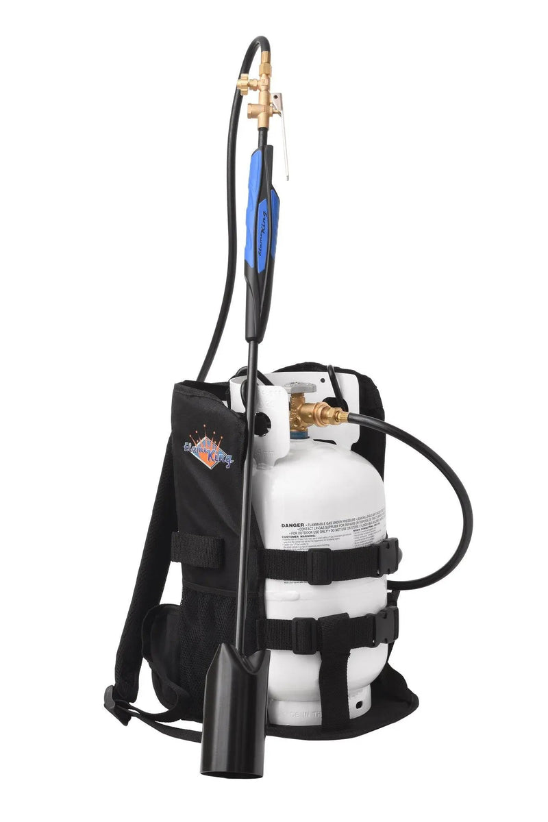 Flame King Propane Tank Backpack Carrier for 5lb or 10lb Cylinder For Weed Burner Torch by Flame King Products