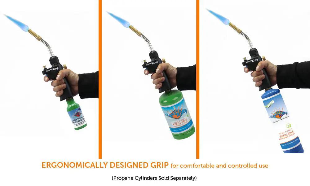 Flame King Propane Torch Webbed Flame Soldering by Flame King Products