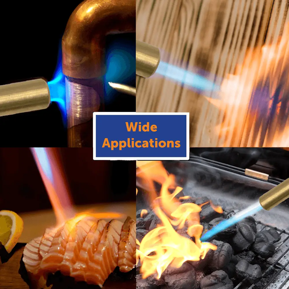 Flame King Propane Torch Webbed Flame Soldering by Flame King Products