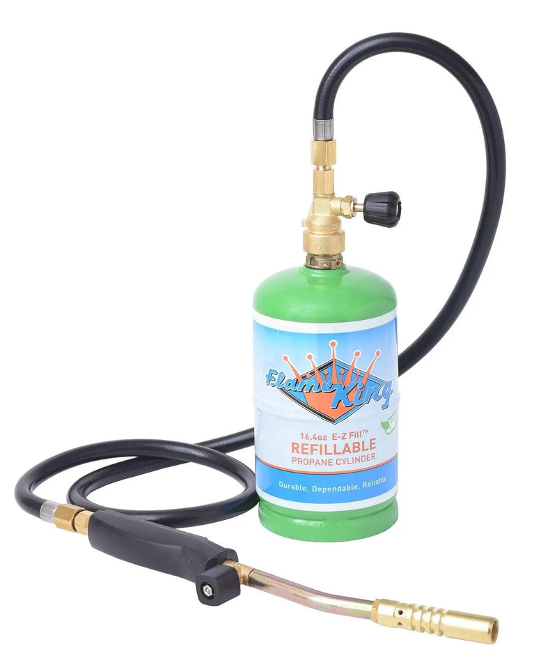 Flame King Propane Torch with 3 Interchangeable Tips by Flame King Products