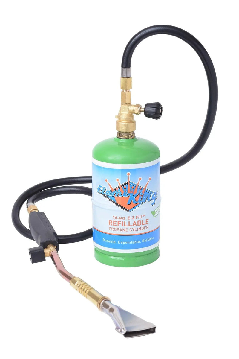 Flame King Propane Torch with 3 Interchangeable Tips by Flame King Products