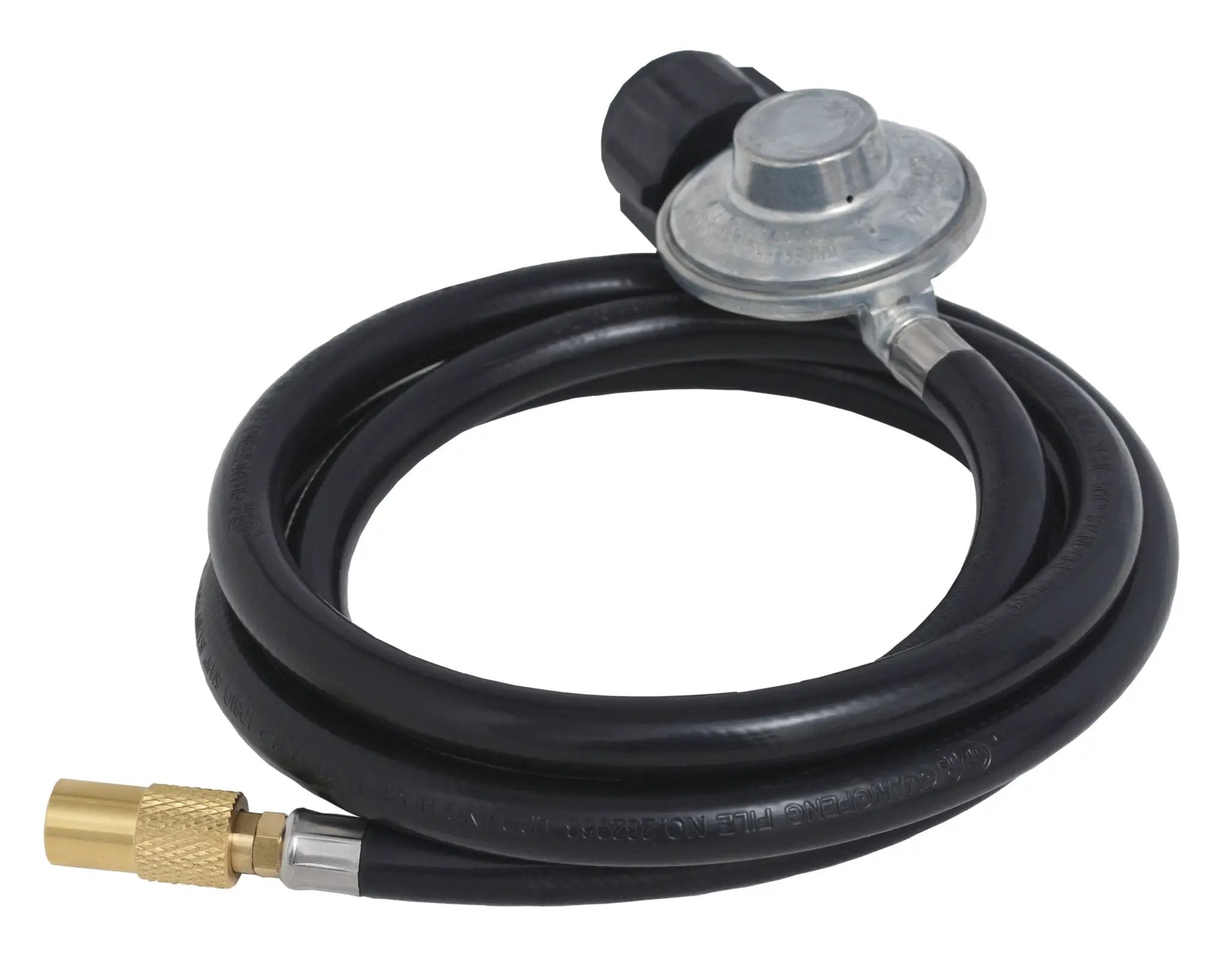 Flame King Regulator Hose Adapter Connect to 20Lb Tank for 17 and 22 inch Tabletop Grill Griddle, 6 Feet by Flame King Products