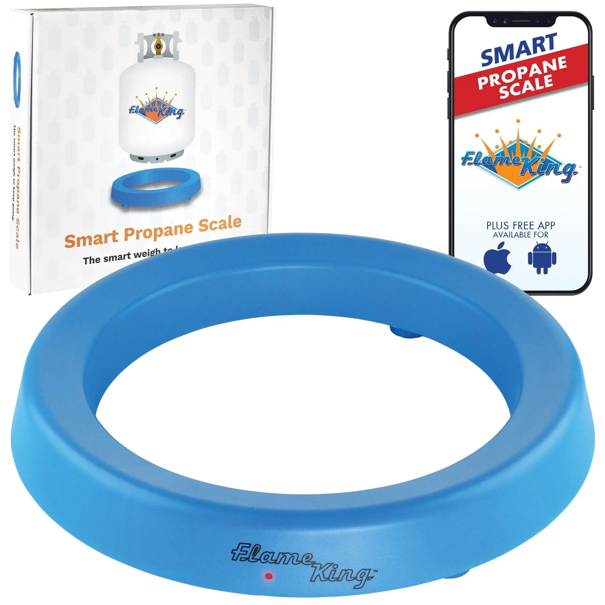 Flame King Smart Wireless Gauge Propane Tank Scale by Flame King Products