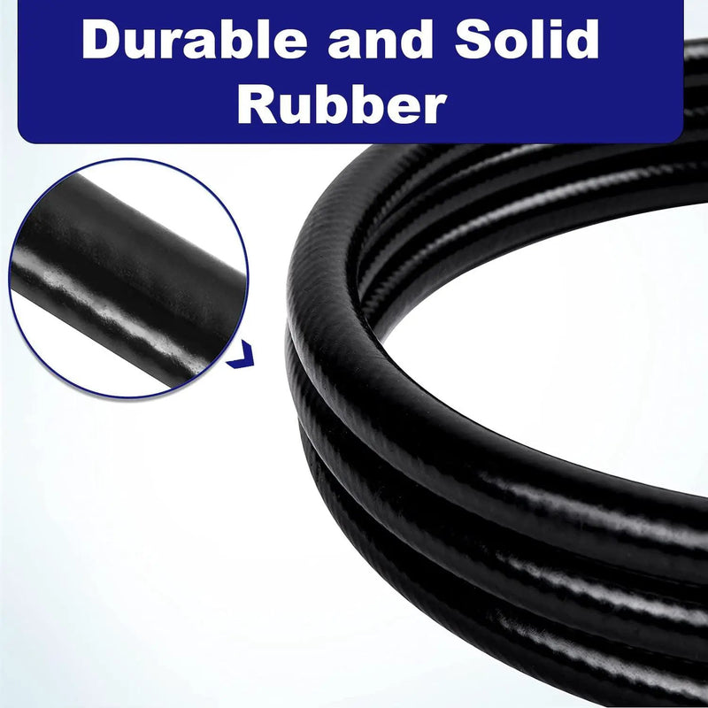 Flame King Thermo Plastic Hose Assembly for LP and Natural Gas, 48 Inch, 3/8 Inch by Flame King Products