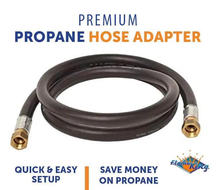 Flame King Thermo Rubber RV Slide Out Hose Assembly, 60 Inch, 3/8 Inch ID, Female to Female by Flame King Products
