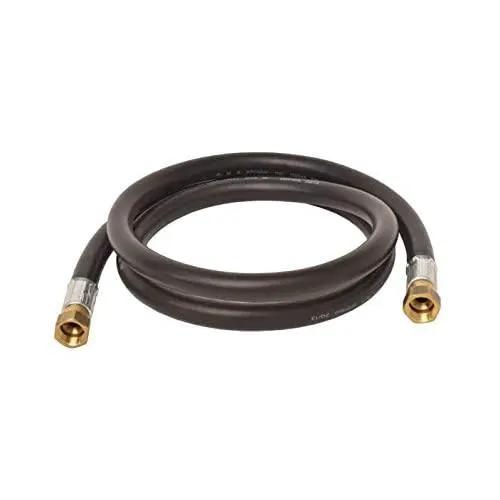 Flame King Thermo Rubber RV Slide Out Hose Assembly, 72 Inch, 3/8 Inch ID, Female to Female by Flame King Products