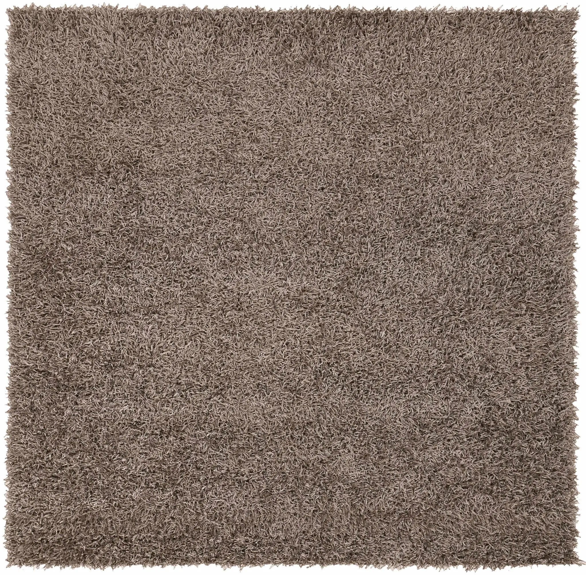 Browder Solid Brown Shag Rug - Clearance by Boutique Rugs