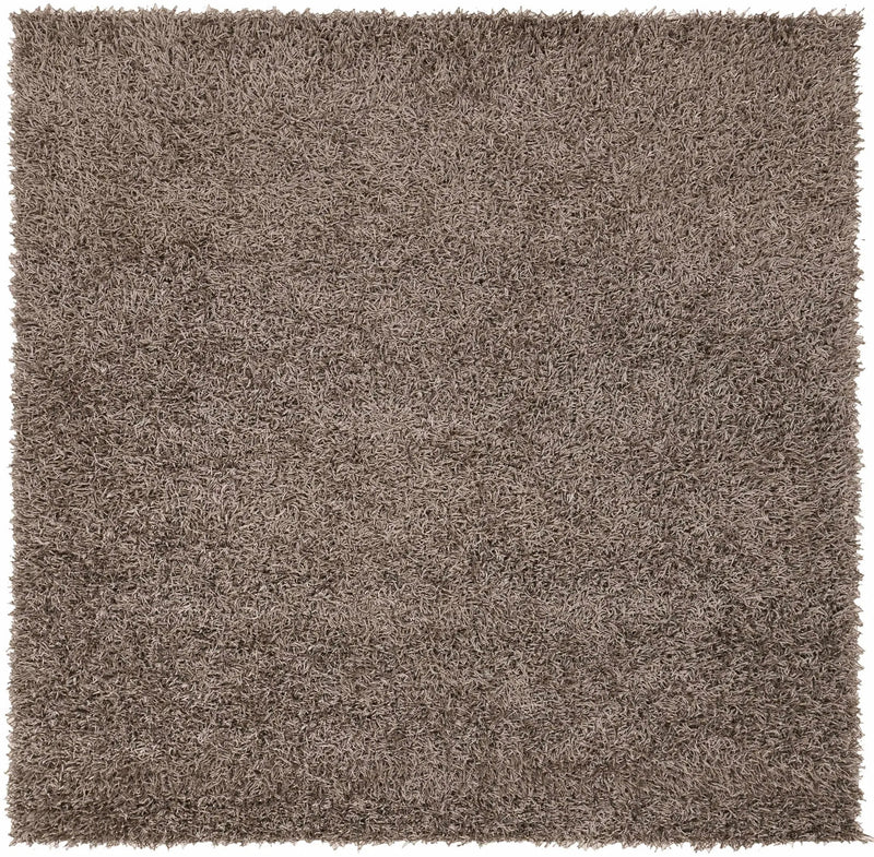 Browder Solid Brown Shag Rug - Clearance by Boutique Rugs