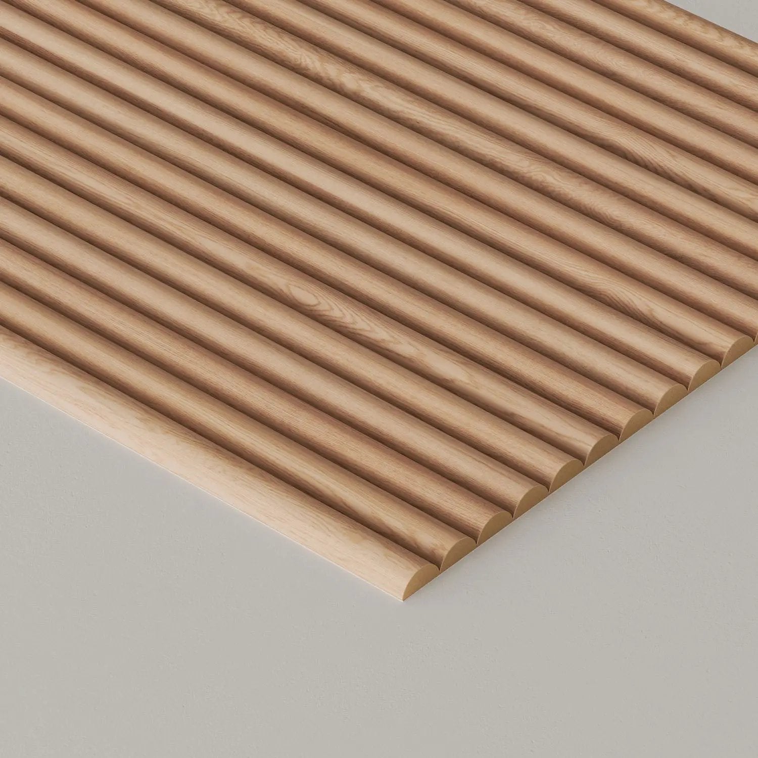 Flexible Ribbed Wood Panels by andor willow