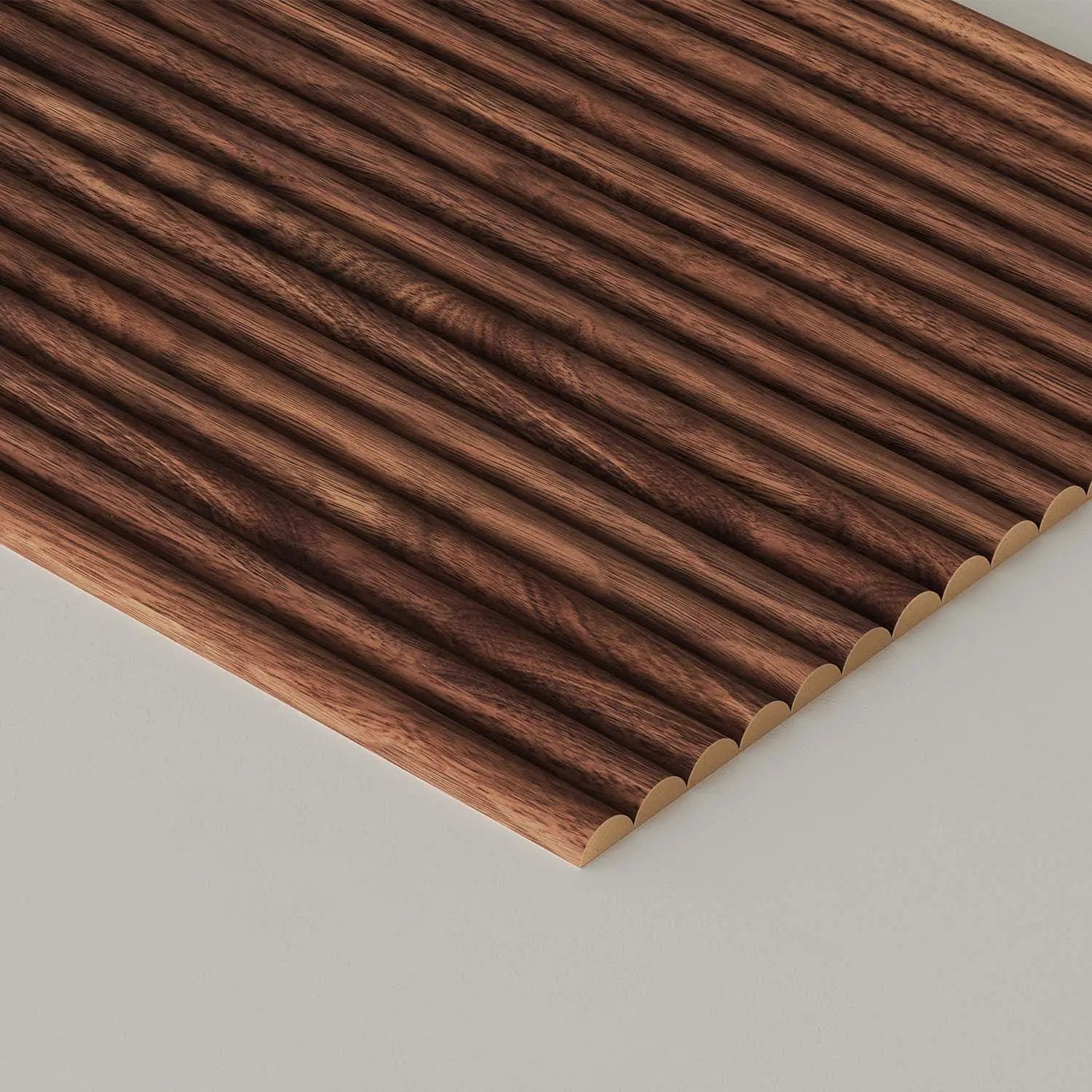 Flexible Ribbed Wood Panels by andor willow