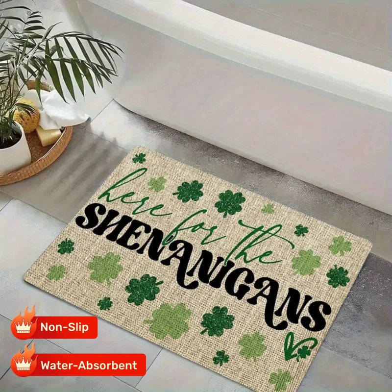 Floor Mat - Non-Slip Rubber Glitter by House Of Avana